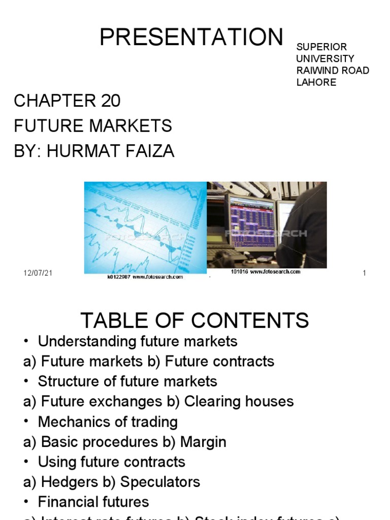 Understanding Futures Markets and Trading | PDF | Futures Contract ...