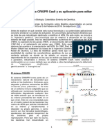 Acerca Del Sistema CRISPR Cas9 y Su Aplicación para Editar Genesv2