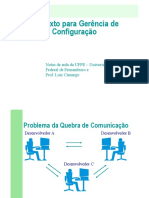 Fluxo de Gerência de Configuração