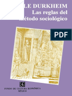Emile Durkheim - Las Reglas Del Metodo Sociologico.pdf