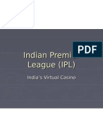 IPL - India's Virtual Casino Driving Big Money & Empty Stadiums