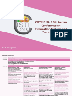 CISTI'2018 Programa