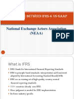 National Exchange Actors Association (NEAA) : Difference Between IFRS & US GAAP