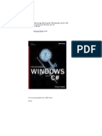 ProgrammingMicrosoftWindowsWithCSharp PDF