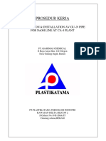 01. Prosedur Kerja Fabrikasi & Instalasi AV GU-N