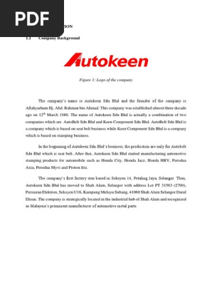Intro Report  PDF  Lean Manufacturing  Production And 