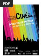 Download dossier presse festival paris cinema 2008 by The SN3815964 doc pdf