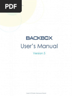 BACKBOX Users Manual 1