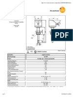 Application Hygienic Systems Electrical Design DC PNP Output Normally Open / Closed Programmable