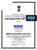 Brief Industrial Profile of Delhi