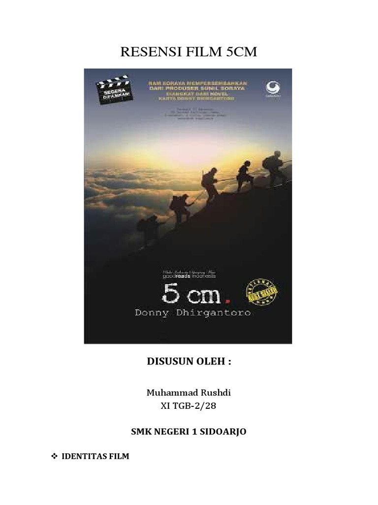 Contoh Resensi Film 5 Cm Aneka Macam Contoh
