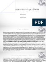 Programare Orientat Ă Pe Obiecte: Soiman Silviu & Pripoae Mihai