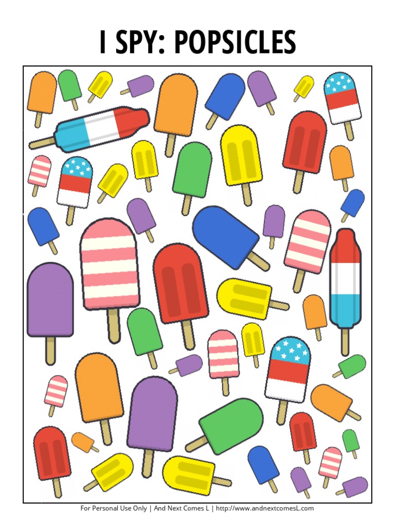 Popsicle Count at School Fair | PDF