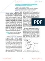 Morphometric Measurements in Radiographic Image Processing in The Assessment of Post Menopausal Osteoporosis