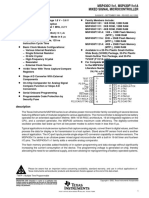 MSP430C11x1, MSP430F11x1A Mixed Signal Microcontroller: Description