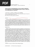 Download 1987 - Application of Asv to the Determination of Heavy Metals -CD Cu Pb Zn-day Du by yenkhang SN38160875 doc pdf