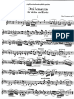 Violin To Clara Schumann Op 22 Romanzen For Violin and Piano PDF