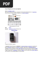 Capacitor: From Wikipedia, The Free Encyclopedia