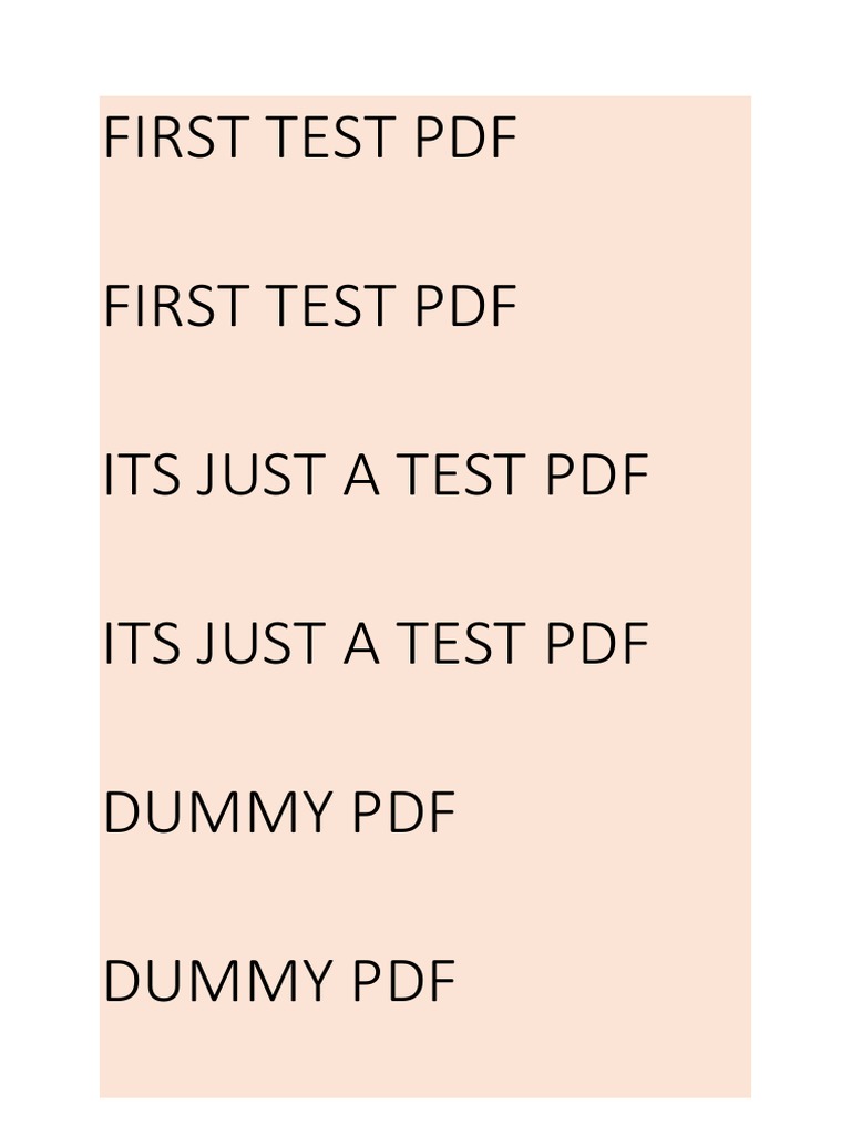 Test 1 | PDF