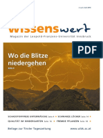 Wissenswert Juni 2018 - Magazin-der-Leopold-Franzens-Universität-Innsbruck