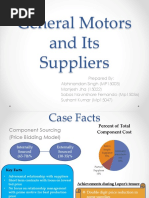 General Motors and Its Suppliers