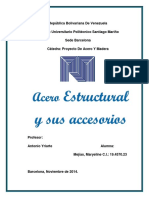 Trabajo Investigativo Sobre Acero Estructural