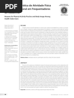 Motivações para atividade física