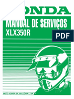 Manual de Servico XLX 350R 1989-90