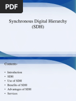 Synchronous Digital Hierarchy (SDH)