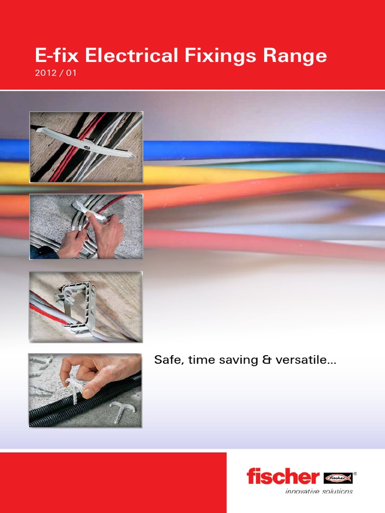 E-Fixings: Fast, Durable Electrical Solutions | PDF | Pipe (Fluid ...