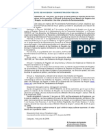 ORDEN HAP-924-2018, De 1 de Junio Relación Unidades Registro Documentos Gobierno Aragón