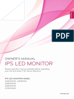 Manual Monitor LG 23mp55hq