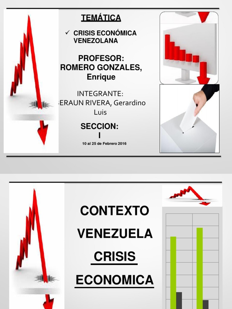 Opinión sobre la crisis económica en Venezuela | PDF | Venezuela ...