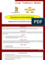 Six Sigma Yellow Belt