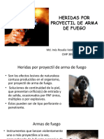 HERIDAS POR PROYECTIL DE ARMA DE FUEGO 6ta