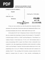 U.S. District Court Opinion on AT&T