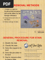 Stainremovalmethods