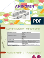 ACETAMINOFEN Exposicion