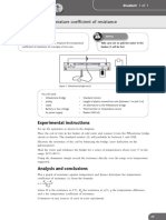 Practical 25 - Temperature Coefficient of Resistance PDF