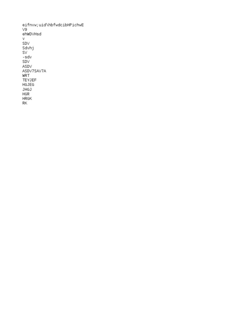 Eifnvw Uid/Hbfwdcibhpichwe V9 Ehwdvhsd V SDV SDVHJ SV - SDV SDV Asdv ...