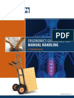 Ergonomics Guidelines For: Manual Handling