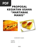 Download ProposalMembuatUsahaKecilMartabakManisbyMariskhaEsterEmilieAwuySN38165395 doc pdf