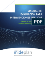 Manual de Evaluación para Intervenciones Públicas