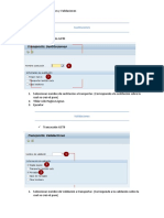 Sustituciones y Validaciones SAP-Transporte