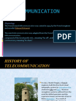 Telecommunication Ppt