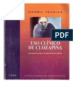Norma Tecnica Clozapina Minsal 2000 PDF