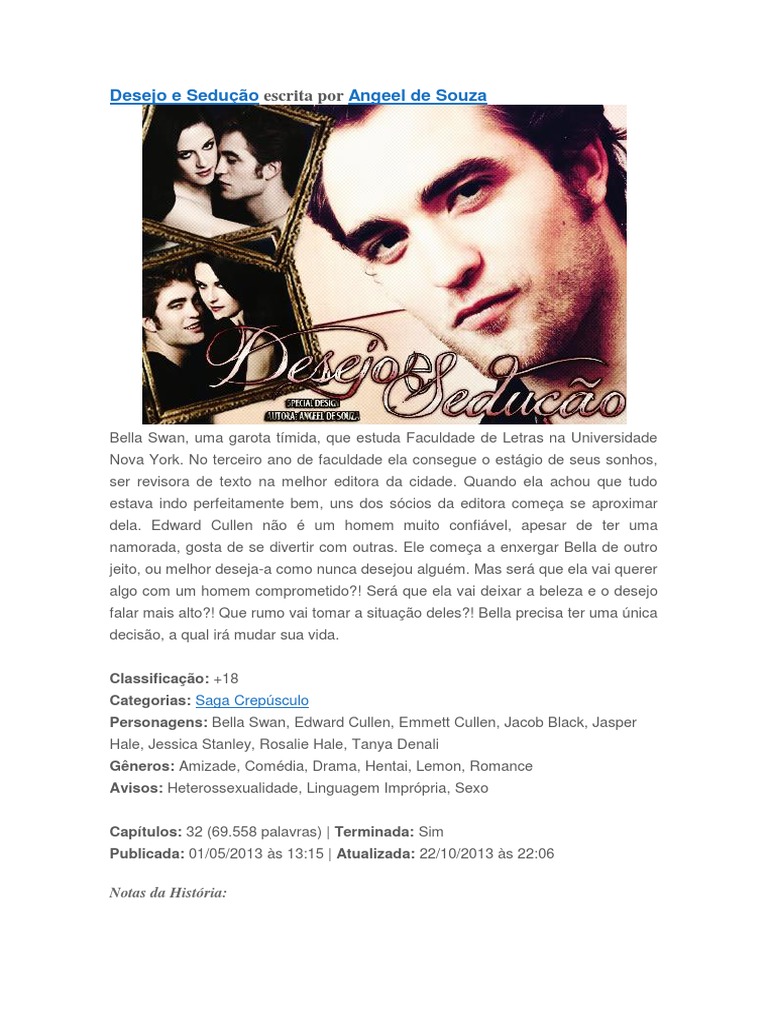 Desejo e Sedução: Romance Intenso | PDF, image size:768x1024