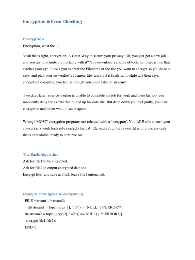 Intro to Encryption for Beginners | PDF | Cipher | Cryptography