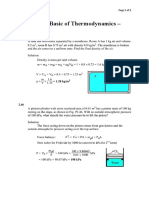 Lecture 1b - Basics of Thermodynamics - Problems