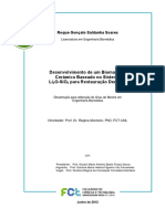 Desenvolvimento de Um Biomaterial Cerâmico Baseado No Sistema Li2O-SiO2 para Restauração Dentária